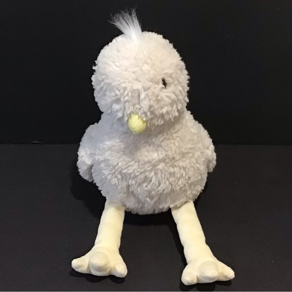 POTTERY Barn Kids White Chick Plush 14”
